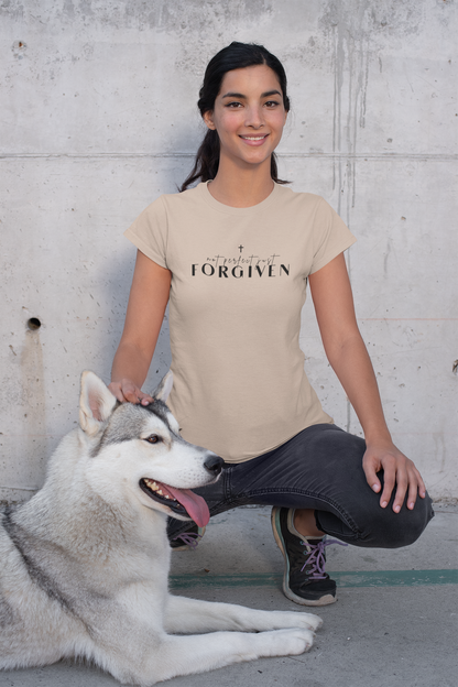 Not Perfect Just Forgiven - Inspirational Shirt