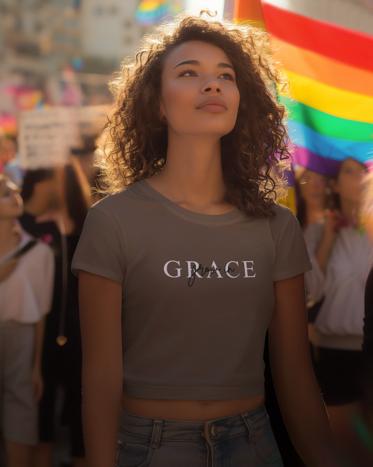 Grown in Grace -crop top