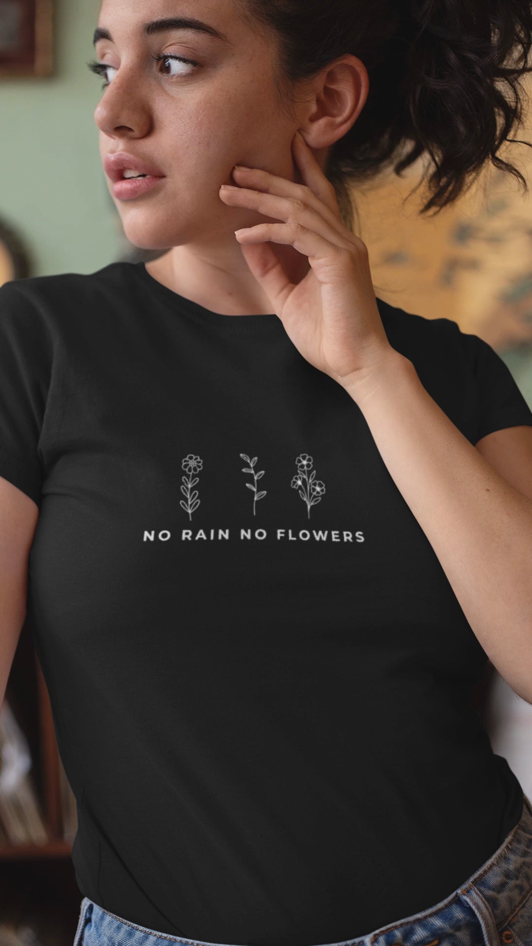 NO RAIN NO FLOWERS