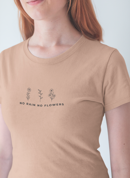 NO RAIN NO FLOWERS